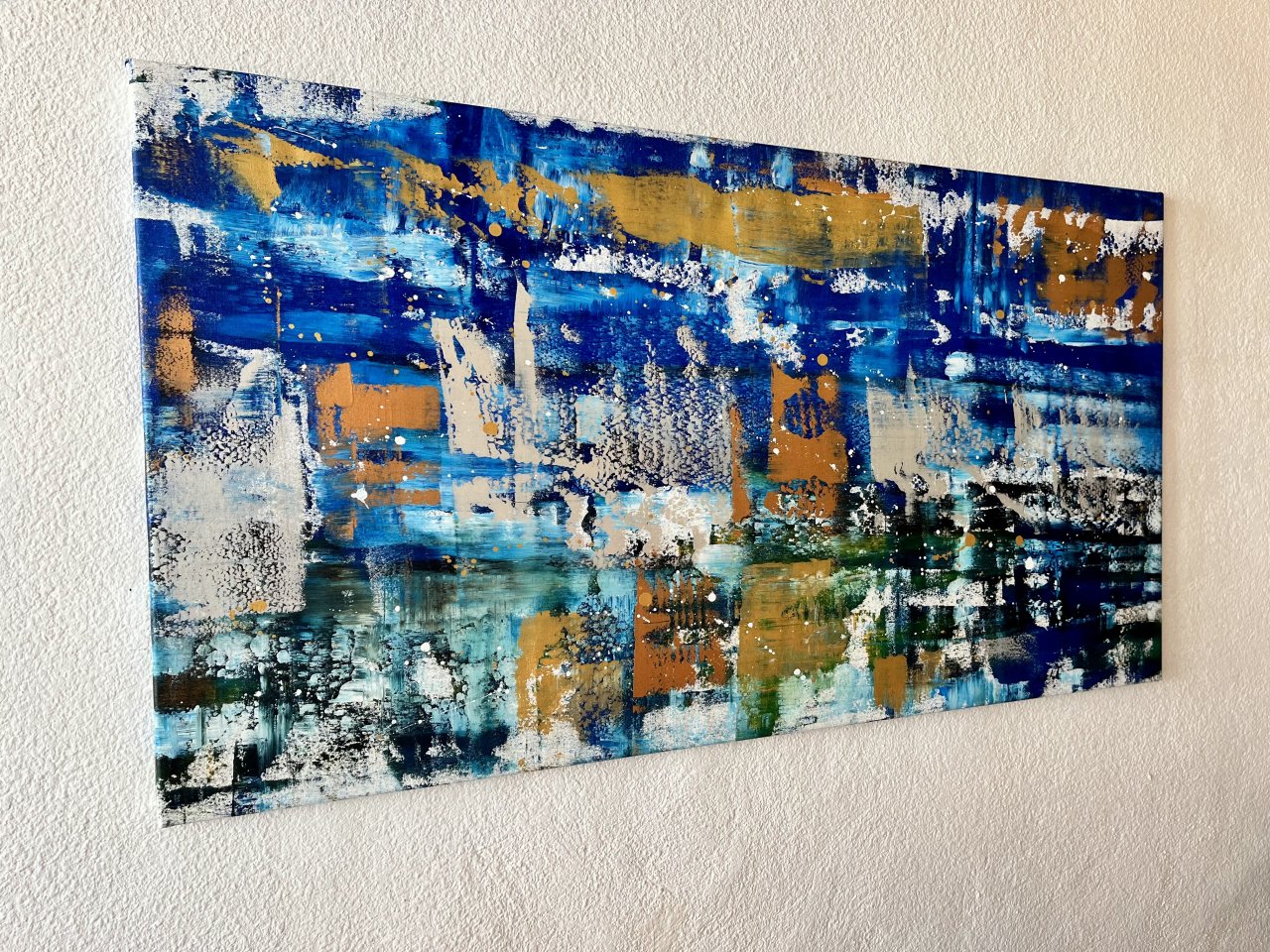 XXL Gemälde von MARCEL WEHL  150 x 80 cm Acryl auf Leinwand Bild