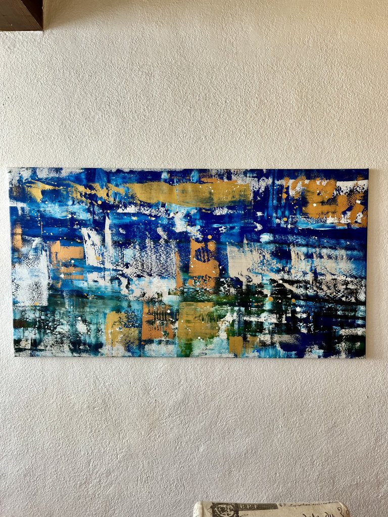 XXL Gemälde von MARCEL WEHL  150 x 80 cm Acryl auf Leinwand Bild