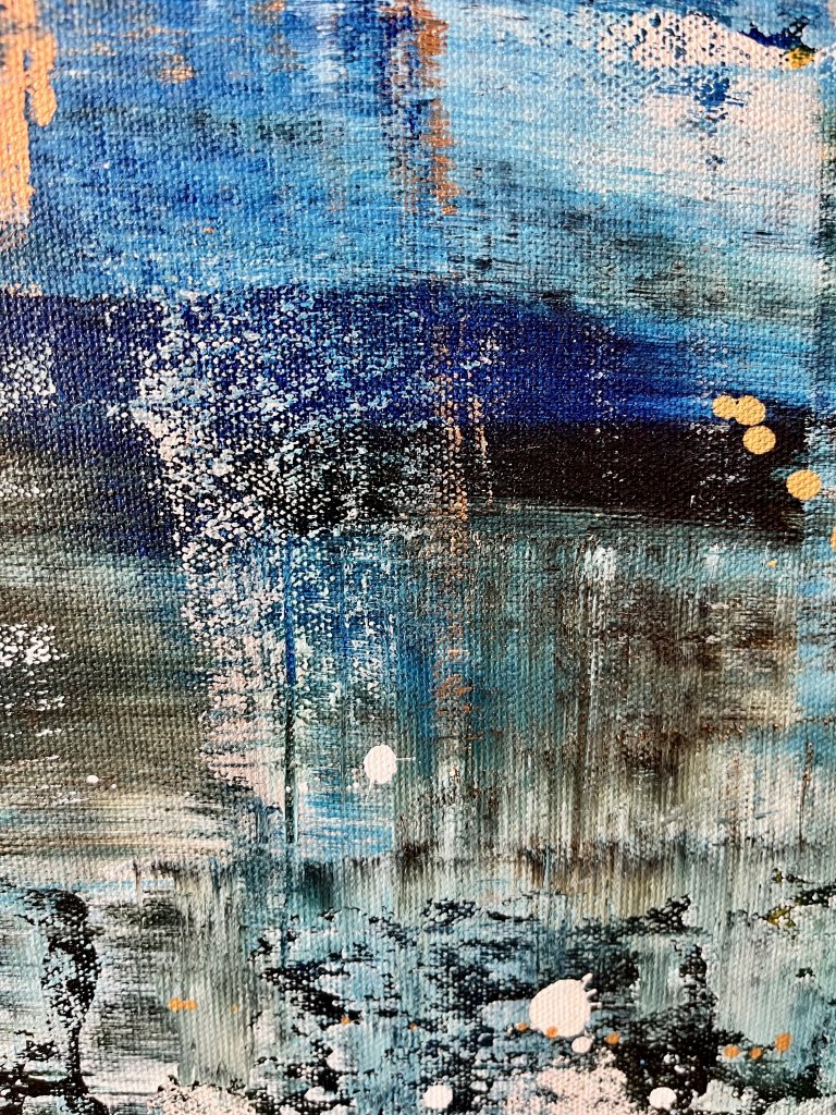 XXL Gemälde von MARCEL WEHL  150 x 80 cm Acryl auf Leinwand Bild
