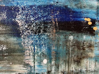 XXL Gemälde von MARCEL WEHL  150 x 80 cm Acryl auf Leinwand Bild