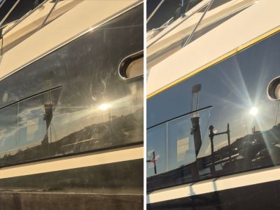 Yachtpolitur und -pflege