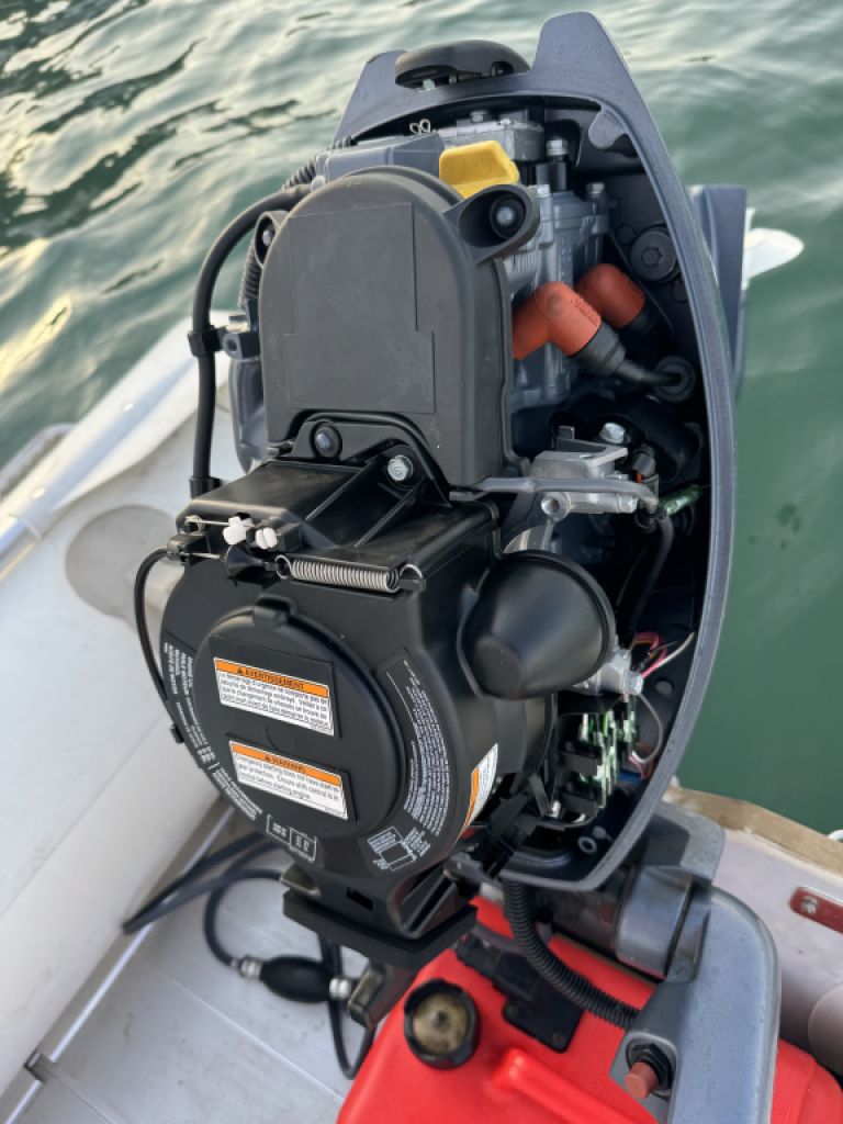 Motor fueraborda Yamaha de 8 CV YAMAHA como 4 tiempos 2016 En perfecto estado con recogida de depósi