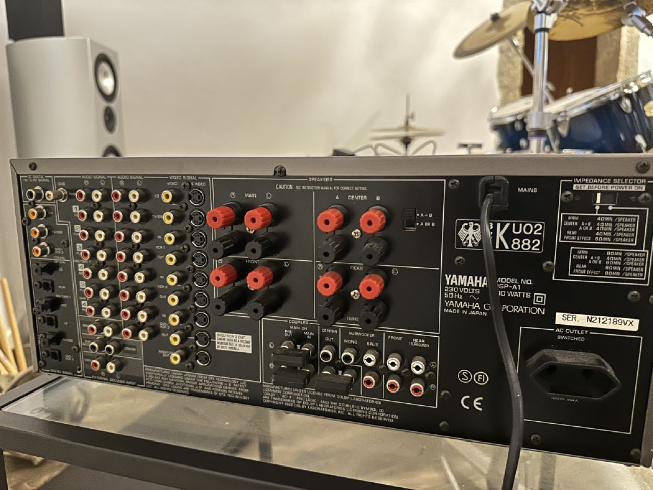 Yamaha DSP A1 Surroundverstärker Verstärker