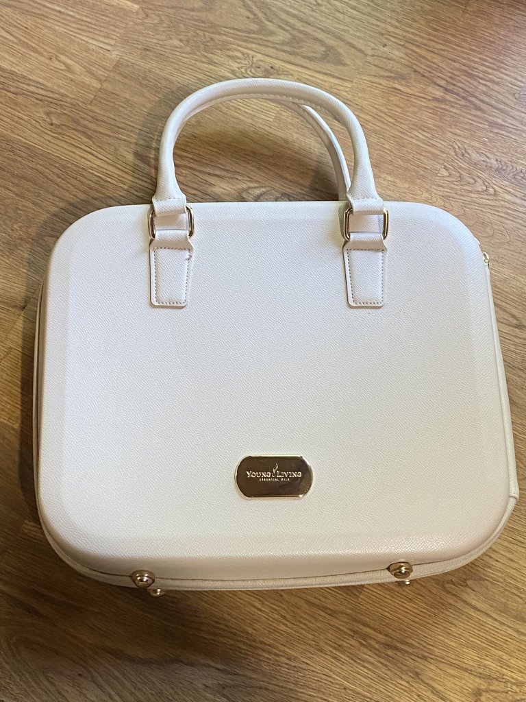 Young Living White Storage Bag