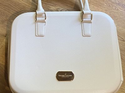 Young Living Weiße Aufbewahrungstasche