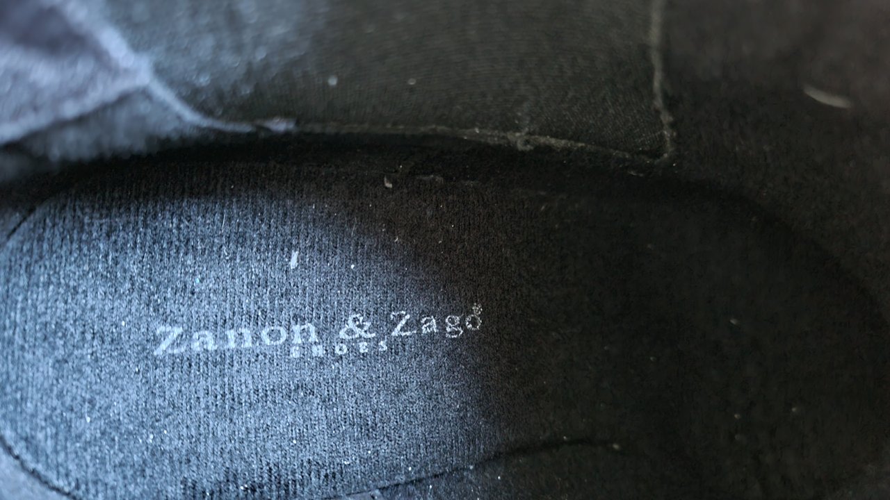 Zanon & Zago Schlüpf Stiefeletten dunkelbraun Gr. 40