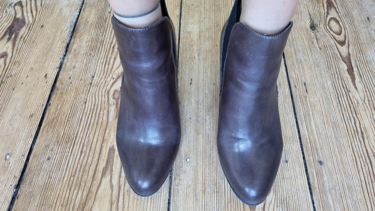 Zanon & Zago Slip-On Ankle Boots Dark Brown Size 40