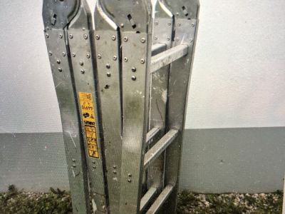 Zarges Alu-Leiter 4 x 3 Sprossen, gebraucht