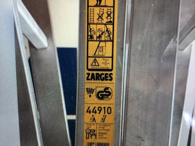 Zarges Alu-Leiter 4 x 3 Sprossen, gebraucht