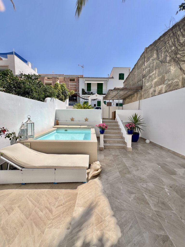 Zeitmiete in Portocolom: 3 Schlafzimmer und 2 Bäder (September bis Juni – 10 Monate)