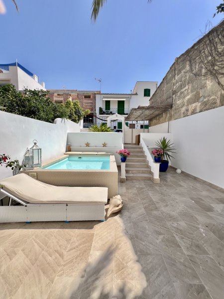 Zeitmiete in Portocolom: 3 Schlafzimmer und 2 Bäder (September bis Juni – 10 Monate)