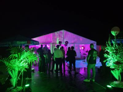 Alquiler de carpas, Gestión de eventos
