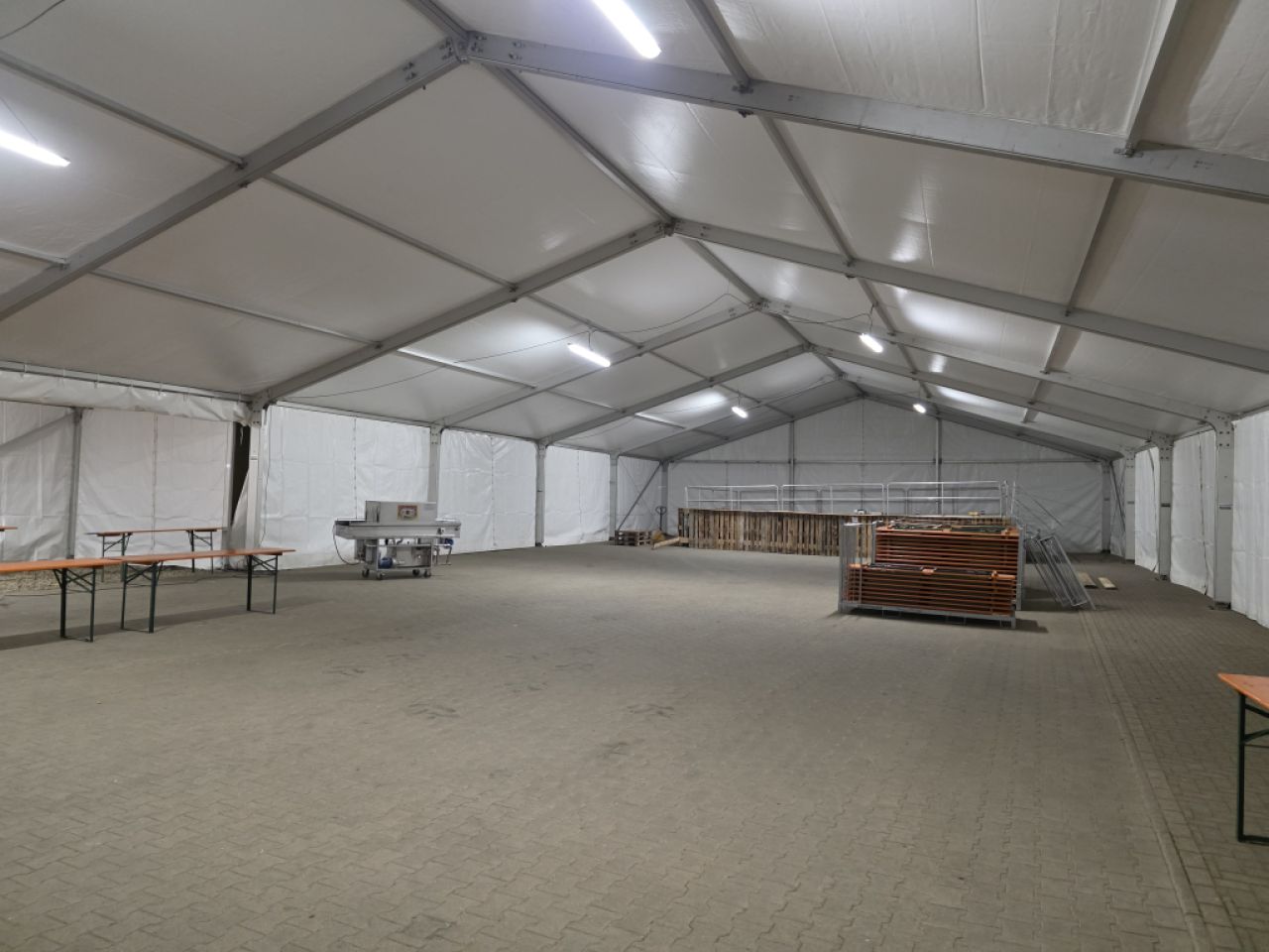 Alquiler de carpas, Gestión de eventos