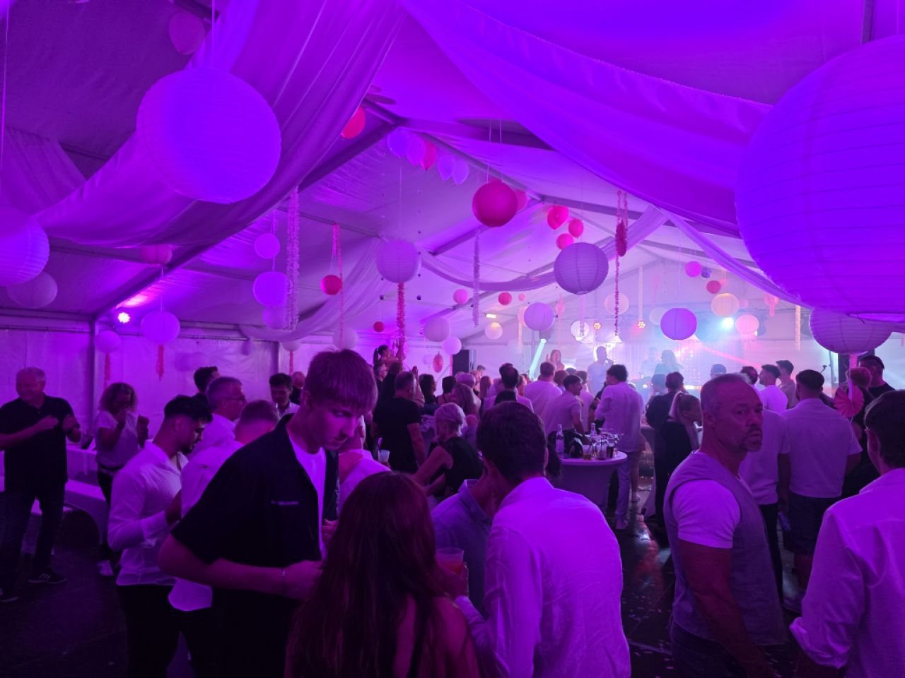 Alquiler de carpas, Gestión de eventos