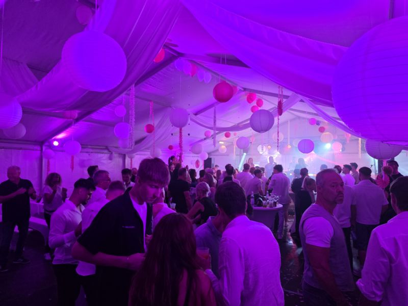 Alquiler de carpas, Gestión de eventos