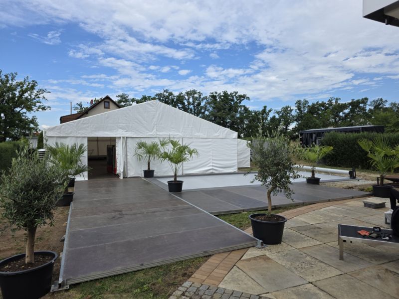 Alquiler de carpas, Gestión de eventos