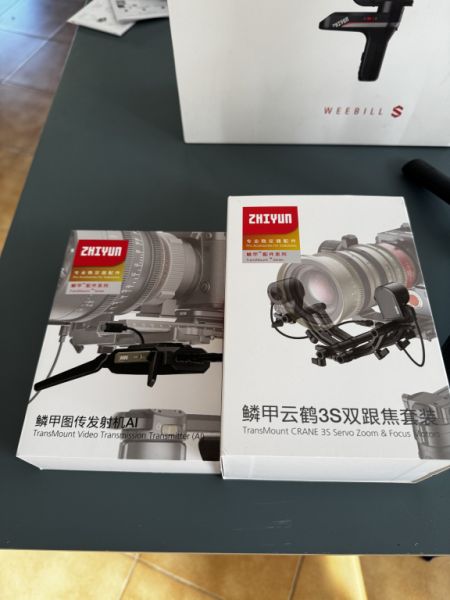 Zhiyun Weebill S Gimbal mit Zubehör