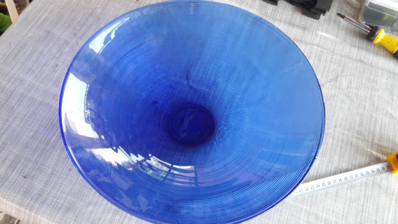 Fuente de interior con sodalita y cuarzo claro