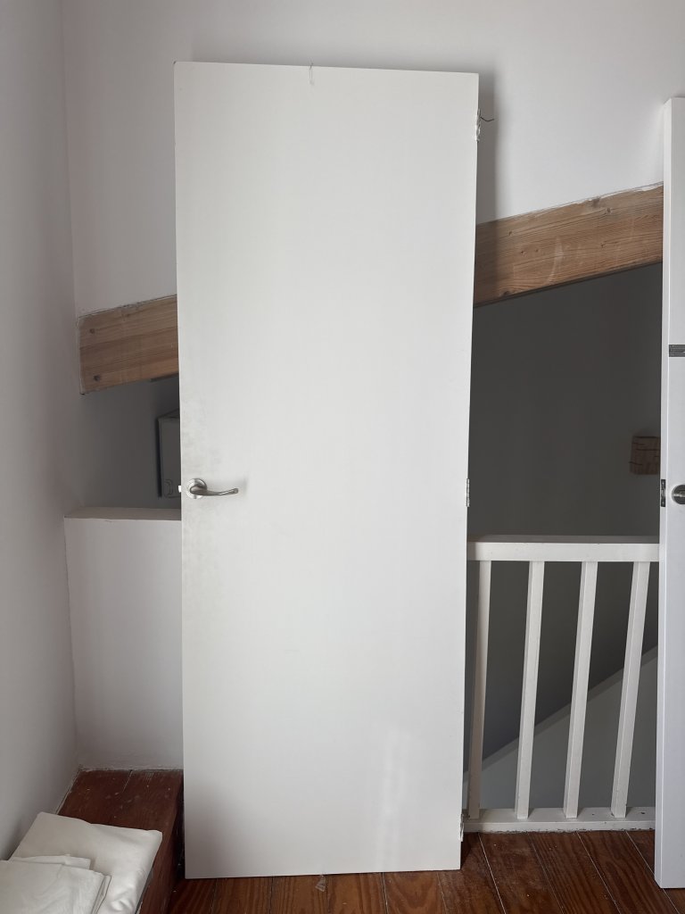 Zimmertür, weiß, wie neu