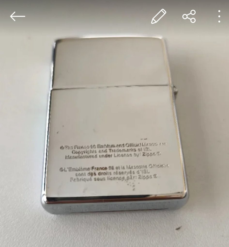 Zippo-Gedenkfeuerzeug