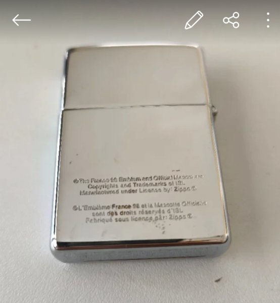 Zippo-Gedenkfeuerzeug