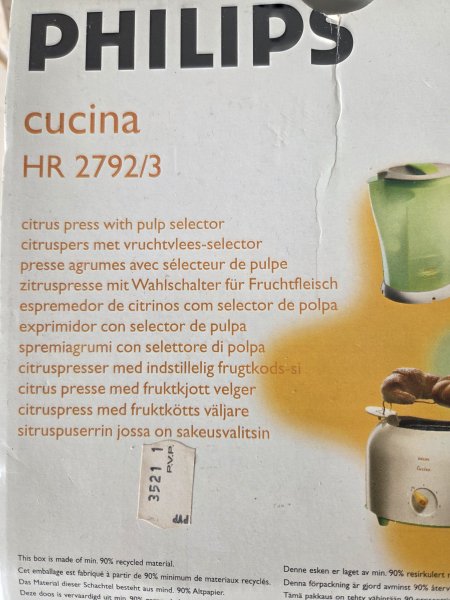 Philips Citrus Juicer