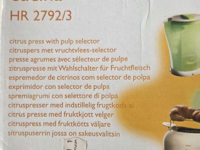 Philips Citrus Juicer