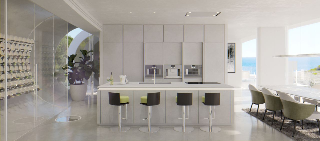 Zu verkaufen beeindruckendes Haus vor dem Meer von Cala Mendia