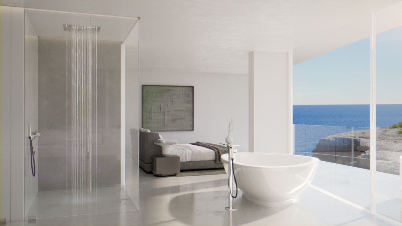 Zu verkaufen beeindruckendes Haus vor dem Meer von Cala Mendia