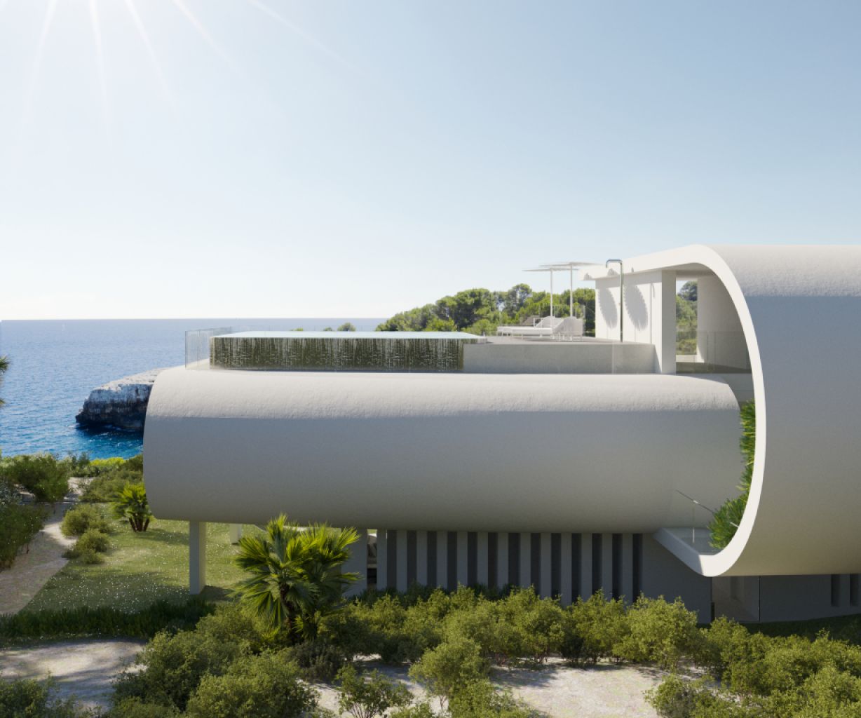 Zu verkaufen beeindruckendes Haus vor dem Meer von Cala Mendia