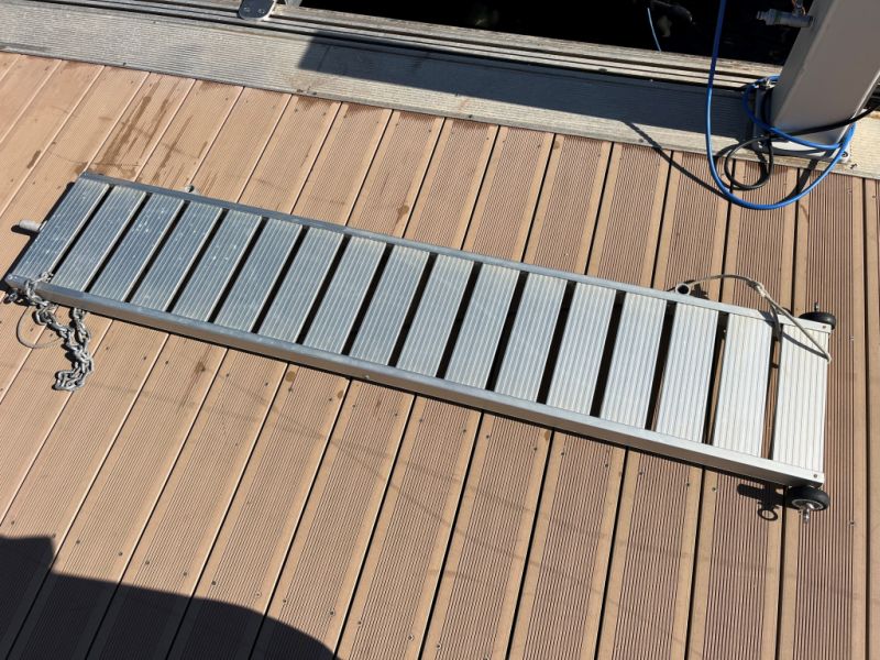 En venta: pasarela de aluminio, muy buen estado (ver fotos)