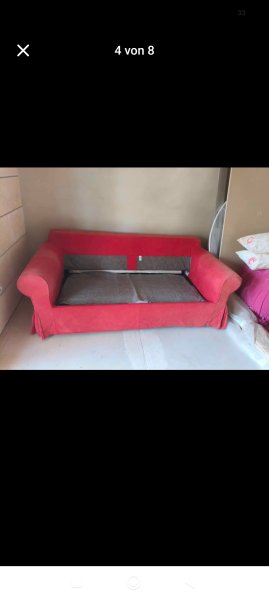 Zu verschenken, Schlafcouch