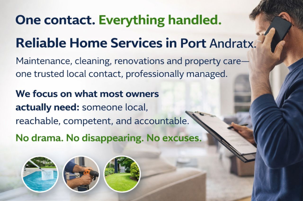 Zuverlässige Reparaturen & Renovationen in Port Andratx & Süd Westen | Andratx Home Services