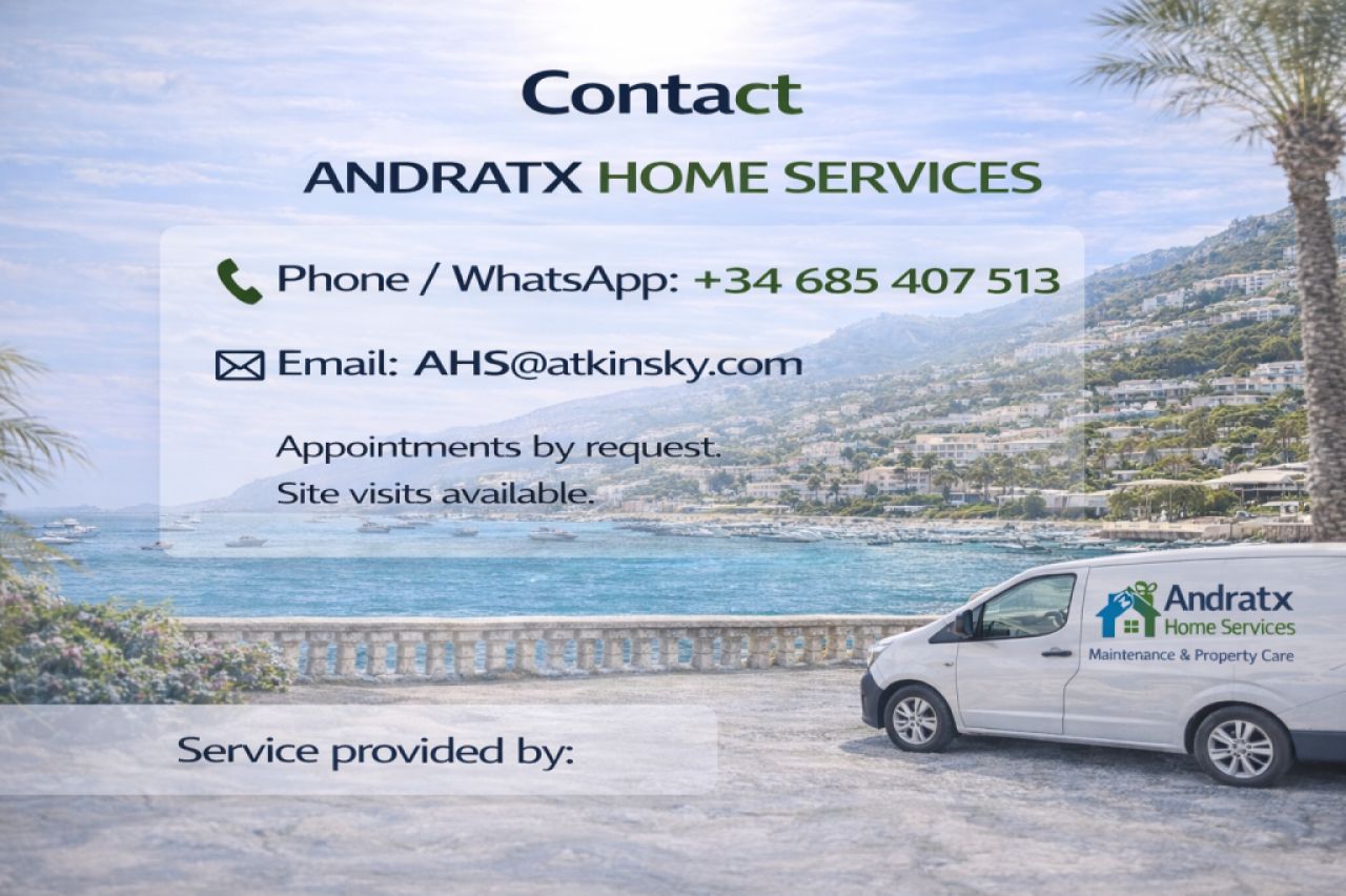 Zuverlässige Reparaturen & Renovationen in Port Andratx & Süd Westen | Andratx Home Services