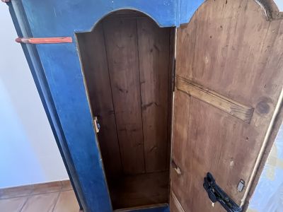 Two old farmhouse cabinets