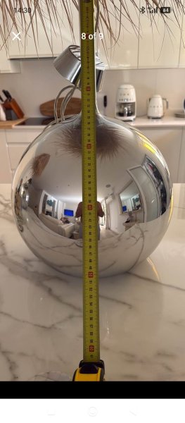 Dos lámparas colgantes de cristal grandes y bonitas