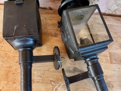 Zwei nostalgische Fiakerleuchten – Stil mit Geschichte!