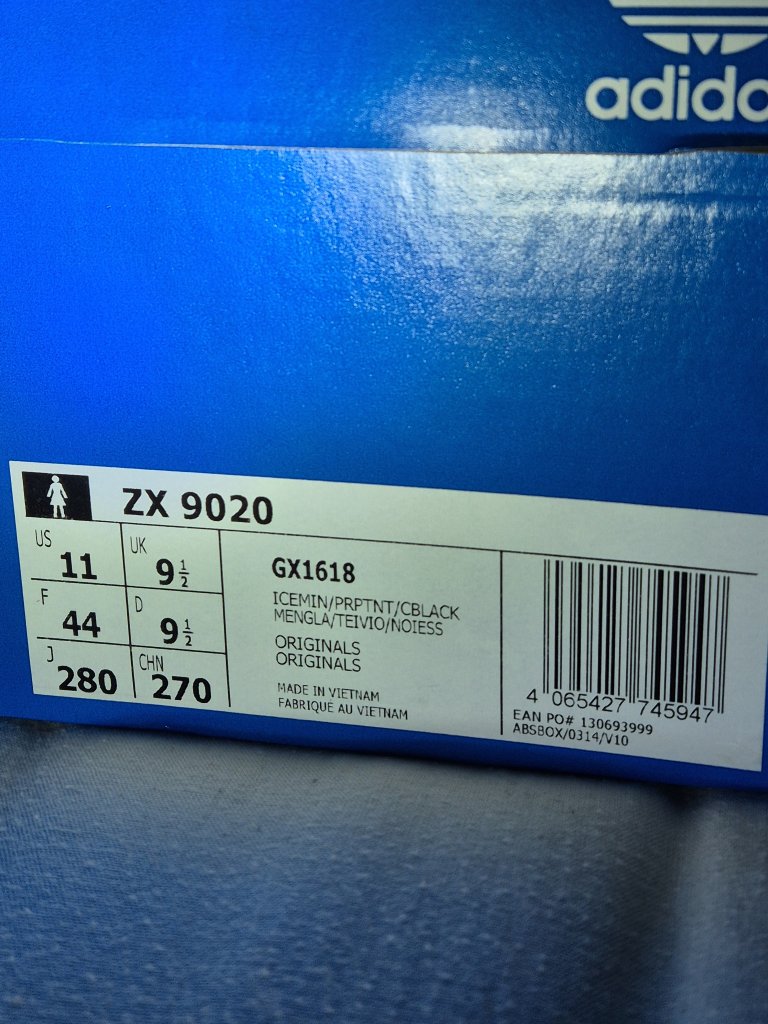 ZX 9020 Adidas Equipment